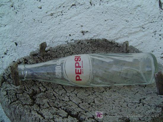 Botellas antiguas: BOTELLA REFRESCO PEPSI COLA - Foto 2