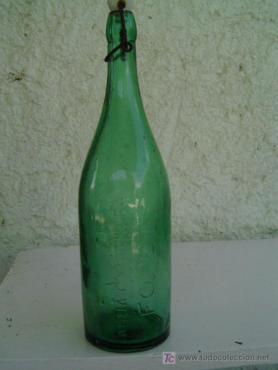 Botellas antiguas: BOTELLA AGUA OXIGENADA FORET - Foto 2