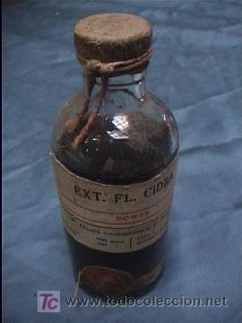 Botellas antiguas: FARMACIA CIDRA POWEL - Foto 1