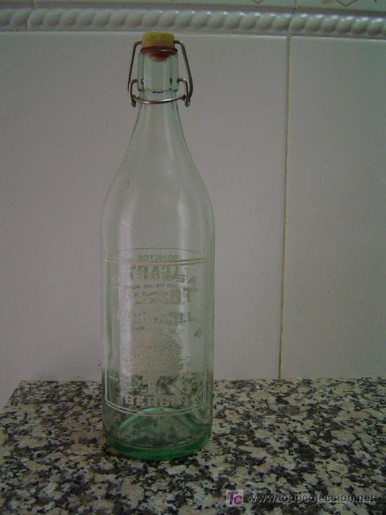 Botellas antiguas: BOTELLA GASEOSA TAGAST - Foto 3