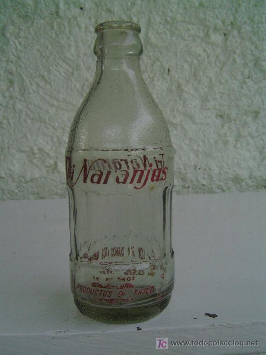 Botellas antiguas: BOTELLA TRINARANJUS - Foto 1