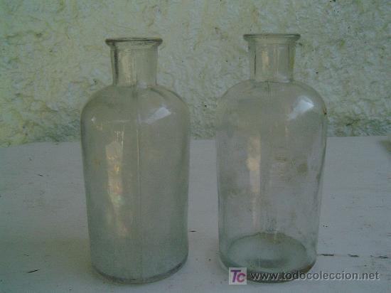 Botellas antiguas: 2 BOTELLAS ANTIGUAS - Foto 1