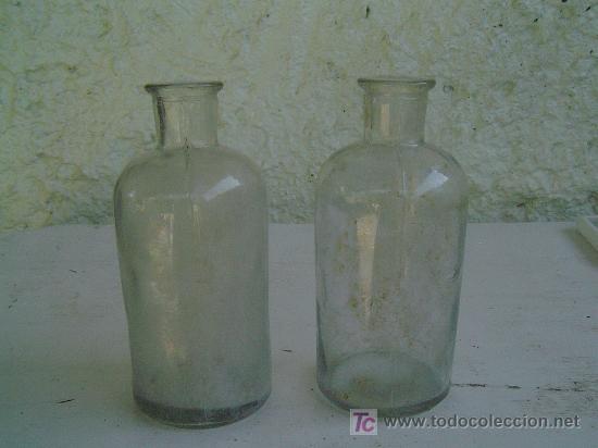 Botellas antiguas: 2 BOTELLAS ANTIGUAS - Foto 2