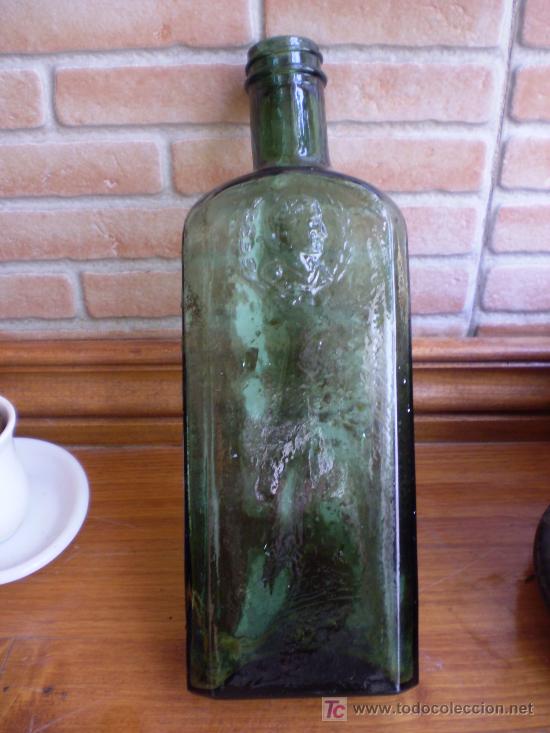 Botellas antiguas: FRASCO DE GLEFINA LASA. - Foto 1