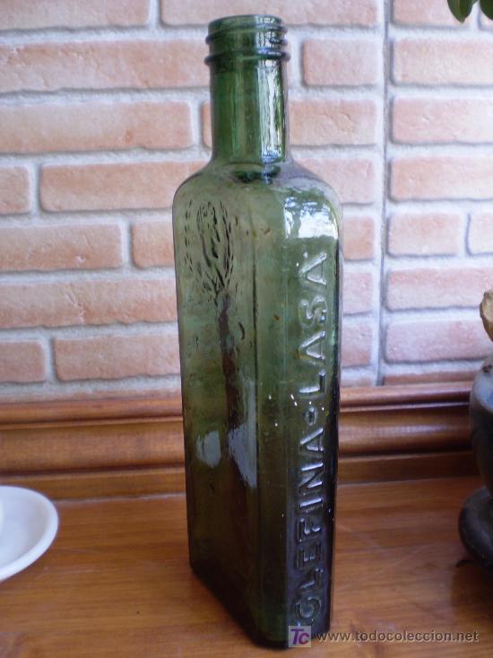 Botellas antiguas: FRASCO DE GLEFINA LASA. - Foto 3