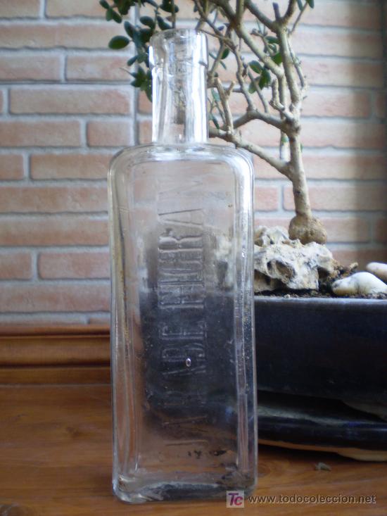 Botellas antiguas: FRASCO DE JARABE FIGRAN. - Foto 1