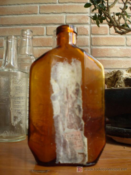 Botellas antiguas: FRASCO DE ELIXIR PARA EL CABELLO. - Foto 1