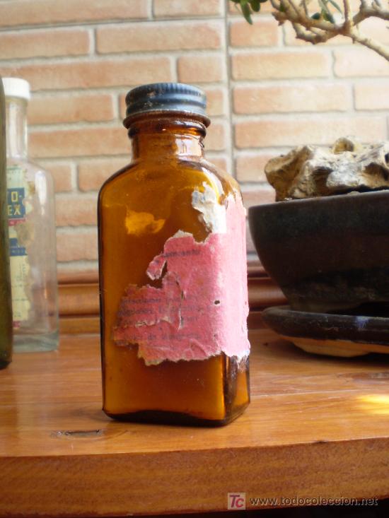 Botellas antiguas: FRASCO DE AMASAN. - Foto 1