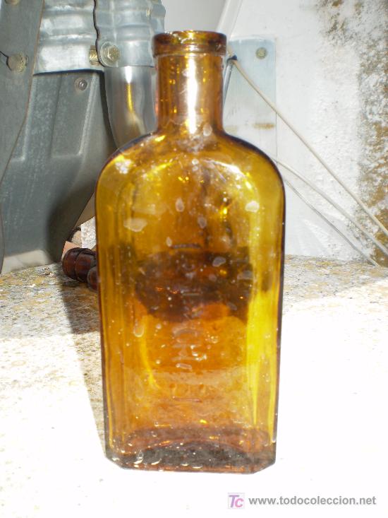 Botellas antiguas: FRASCO DE E. MERCK. - Foto 1