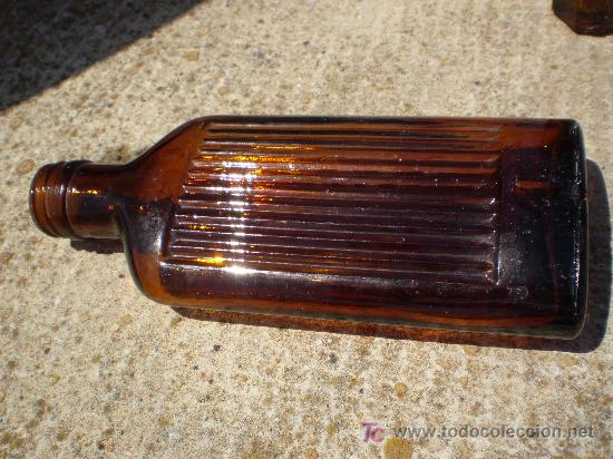 Botellas antiguas: FRASCO DE LABORATORIOS FAES. - Foto 1