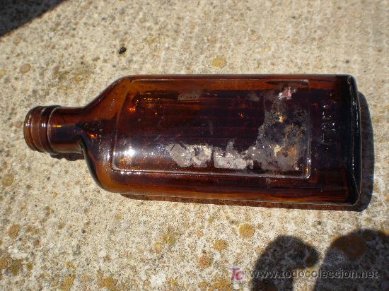 Botellas antiguas: FRASCO DE LABORATORIOS FAES. - Foto 2