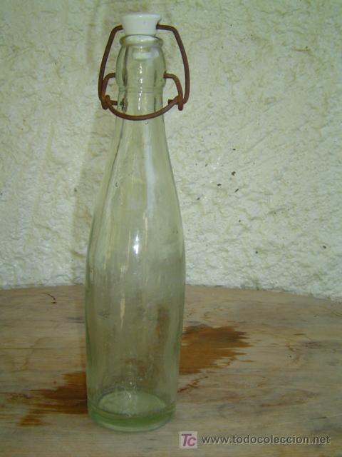Botellas antiguas: BOTELLA GASEOSA PEQUE&Ntilde;A - Foto 1