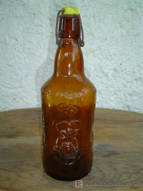 Botellas antiguas: BOTELLA CERVEZA FISCHER - Foto 1