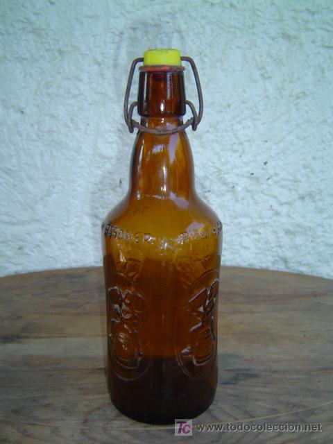 Botellas antiguas: BOTELLA CERVEZA FISCHER - Foto 2
