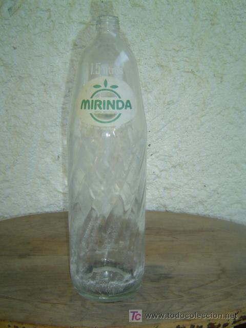 Botellas antiguas: BOTELLA MIRINDA 1,5 L - Foto 2