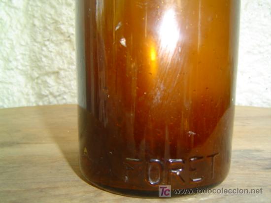 Botellas antiguas: BOTELLA FORET MARRON - Foto 2