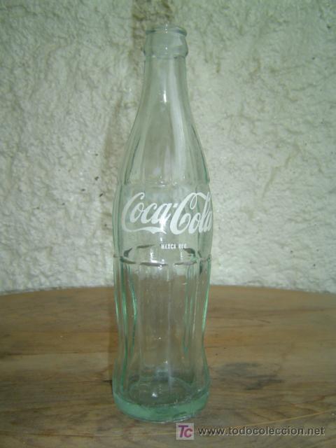 Botellas antiguas: BOTELLA COCA COLA SERIGRAFIADA - Foto 1