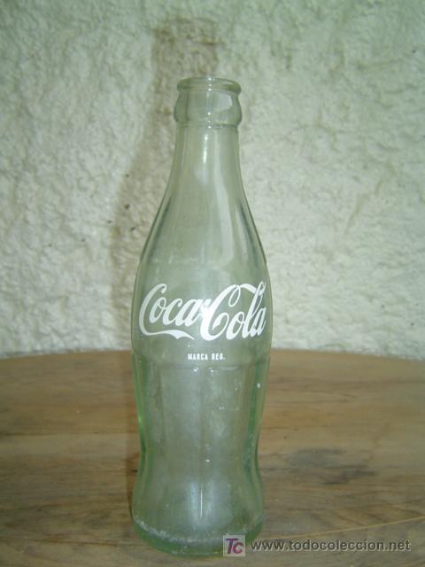 Botellas antiguas: BOTELLA COCA COLA SERIGRAFIADA - Foto 1