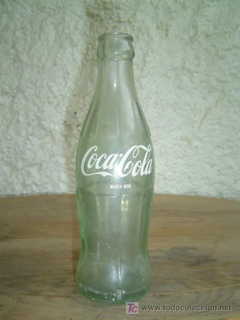 Botellas antiguas: BOTELLA COCA COLA SERIGRAFIADA - Foto 2