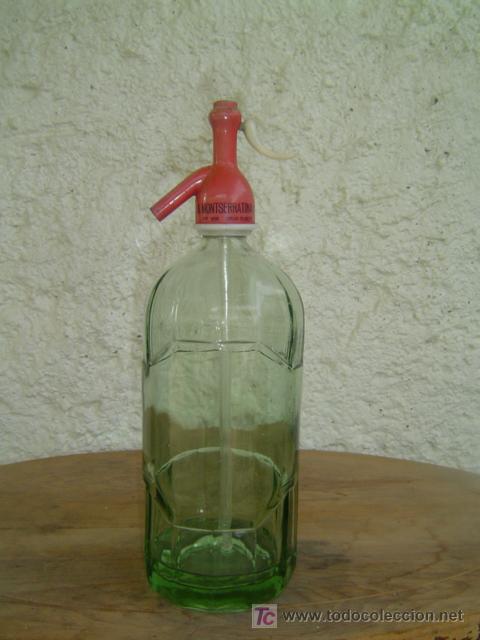 Botellas antiguas: SIFON LA MONTSERRATINA - Foto 1