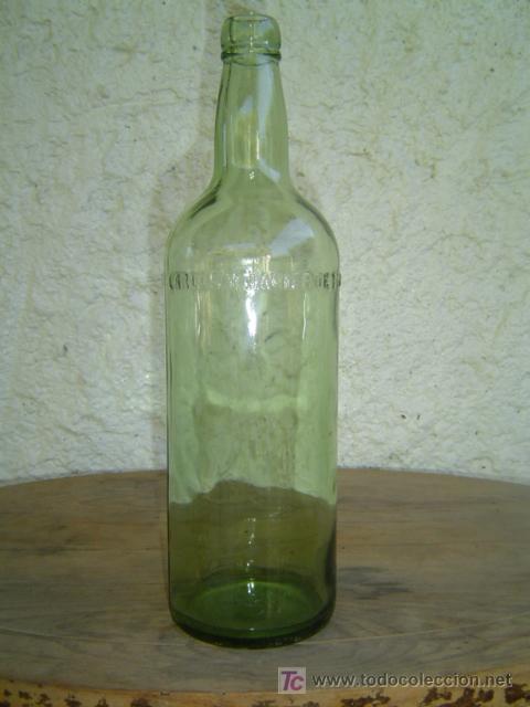 Botellas antiguas: BOTELLA CARLOS Y JAVIER DE TERRY - Foto 1