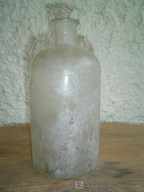 Botellas antiguas: BOTELLA DE FARMACIA - Foto 2