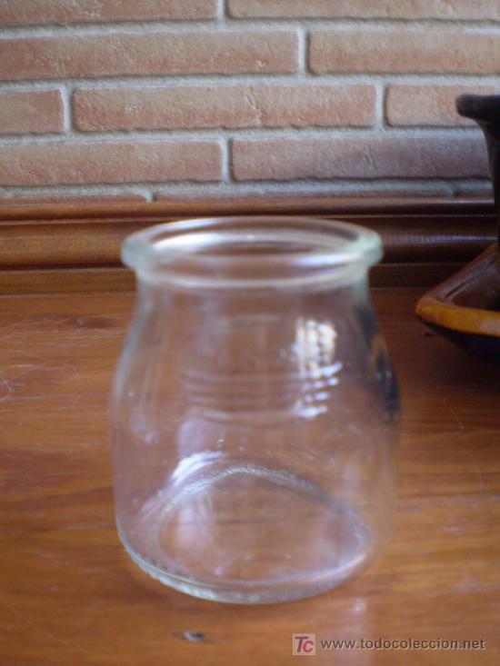 Botellas antiguas: ANTIGUO TARRO DE DANONE. A&Ntilde;OS 80. - Foto 1