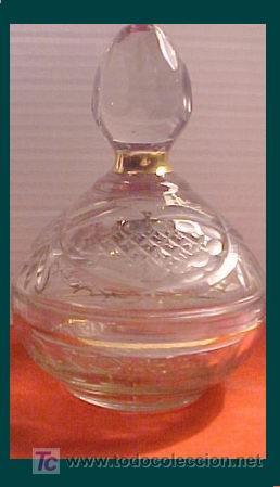 Botellas antiguas: botella antigua cristal - Foto 1