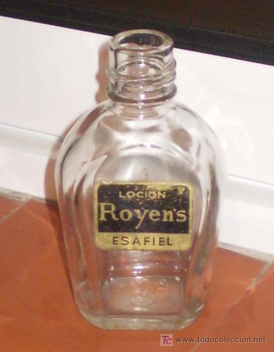 Botellas antiguas: LOCION ROYENS ESAFIEL. - Foto 1