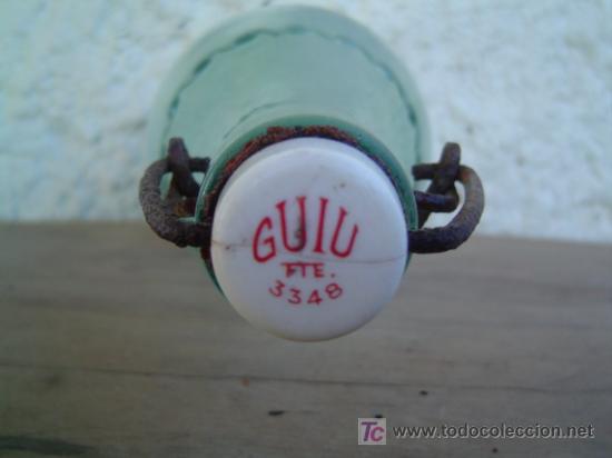 Botellas antiguas: BOTELLA SUPER GASEOSA  D LERIDA - Foto 3