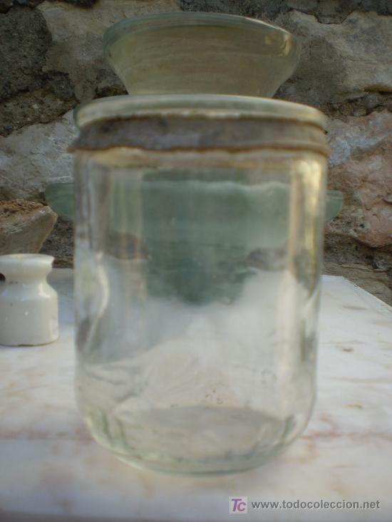 Botellas antiguas: TARRO DE BERNAL. - Foto 1