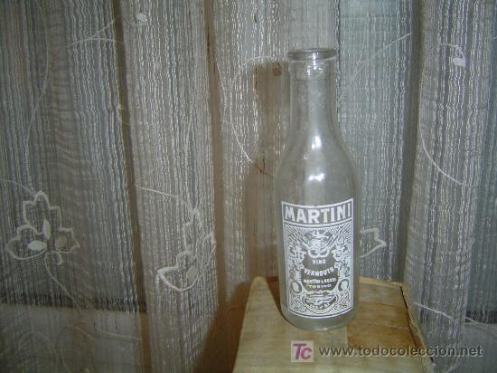 Botellas antiguas: Botella de Vermouth MARTINI - Foto 1