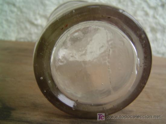 Botellas antiguas: BOTELLA DE JARABE DE LERIDA LETRAS EN LA BASE - Foto 2