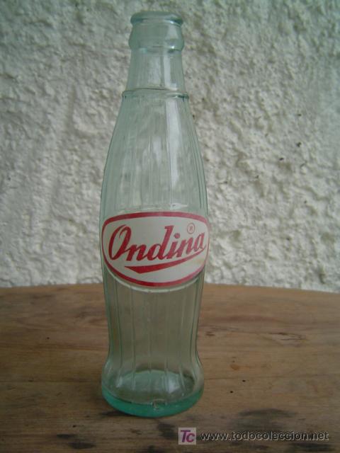 Alte Flaschen: BOTELLA GASEOSA ONDINA SERIGRAFIADA ROJO Y BLANCO