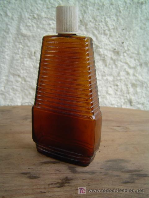 Botellas antiguas: BOTELLA COLOR MARRON - Foto 1