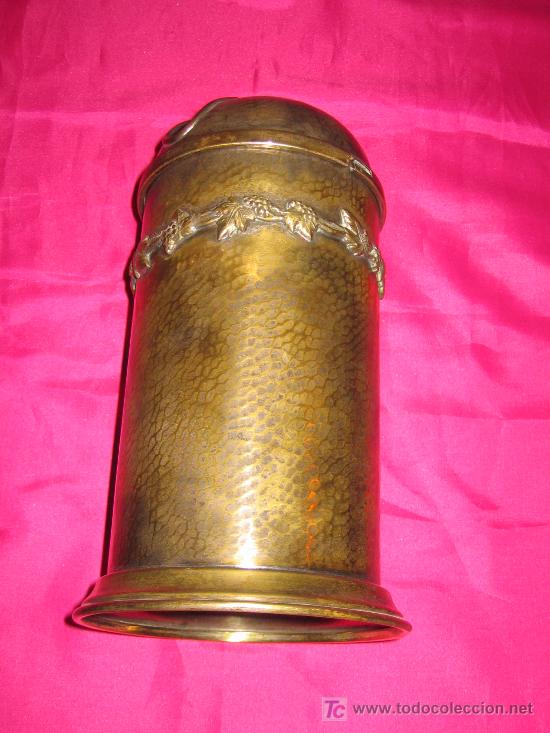 Botellas antiguas: PORTA SIF&Oacute;N MET&Aacute;LICO - Foto 2
