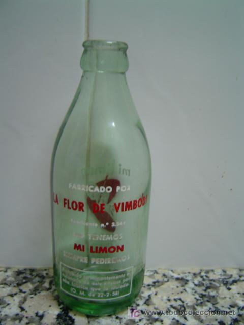 Botellas antiguas: BOTELLIN MI LIMON - Foto 2