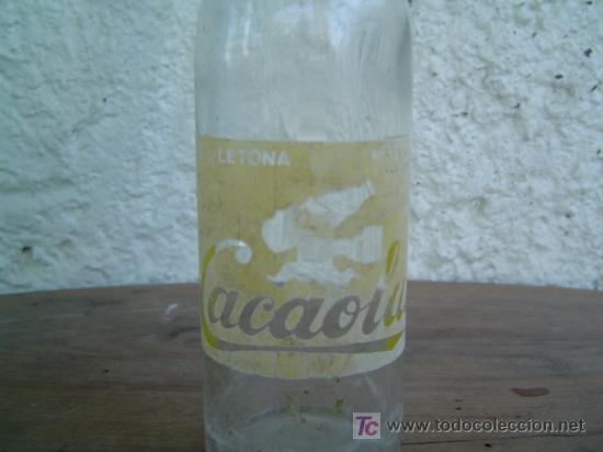 Botellas antiguas: BOTELLIN CACAOLAT SEREGRAFIADO - Foto 2