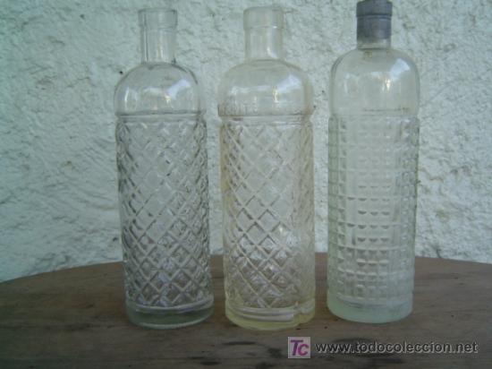 Botellas antiguas: 3 BOTELLAS 2 DE ANIS Y 1 DE JEREZ - Foto 2