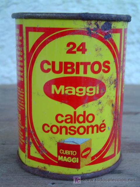Botellas antiguas: CAJA DE CALDO CONSOME MAGGI - Foto 2
