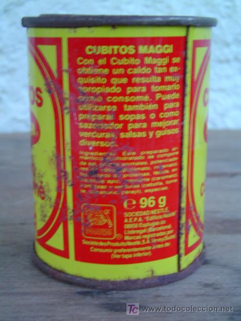 Botellas antiguas: CAJA DE CALDO CONSOME MAGGI - Foto 3