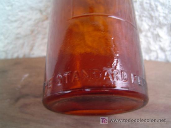 Botellas antiguas: BOTELLA THE STANDARD PERFUMES LETRAS EN RELIEVE - Foto 2
