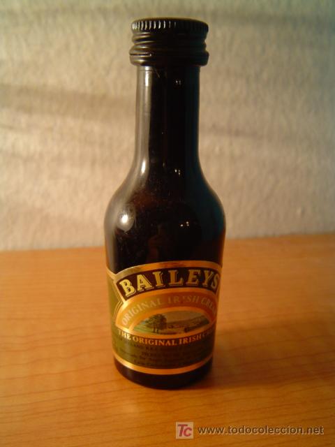 Botellas antiguas: BOTELLIN DE BAILEYS - Foto 1