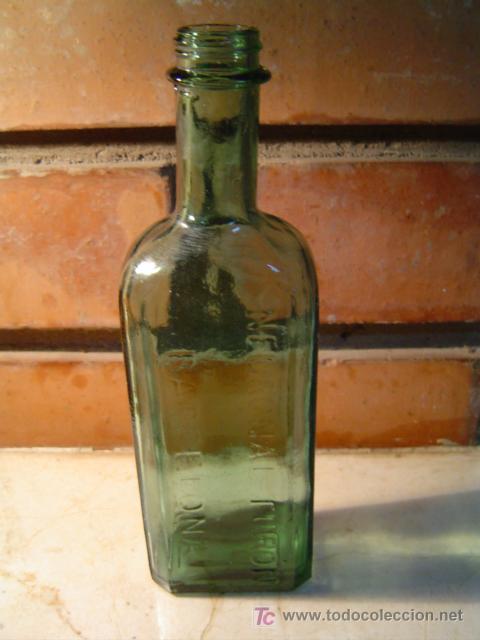 Antique bottles: BOTELLA NEURONAL - TURON BARCELONA  LETRAS EN RELIEVE