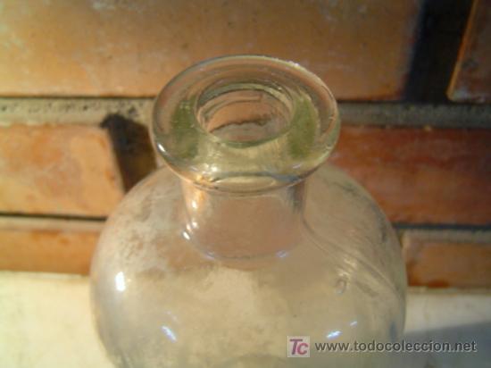 Botellas antiguas: BOTELLA DE FARMACIA - Foto 2