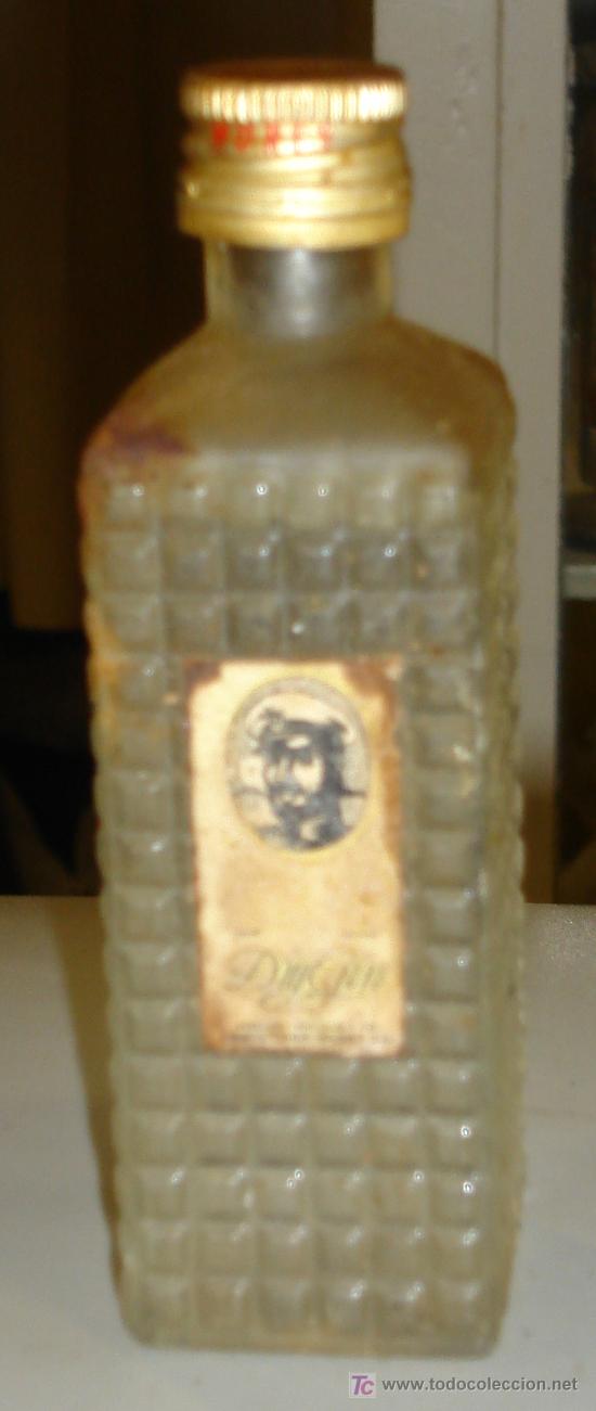 Botellas antiguas: BOTELLIN DE DRY GIN. - Foto 1