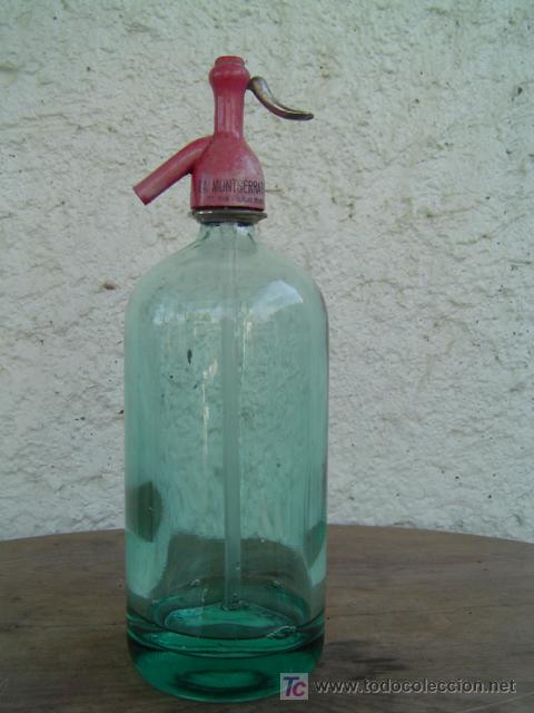 Botellas antiguas: SIFON LA MONTSERRATINA - Foto 1