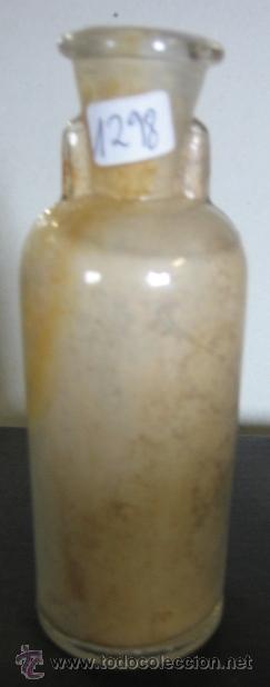 Botellas antiguas: Frasco de 9 cms de alto - Foto 1