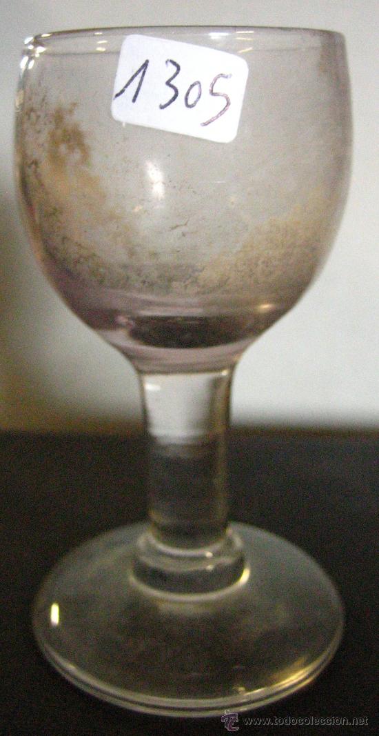 Botellas antiguas: Copa de 7,5 cms de alto - Foto 1