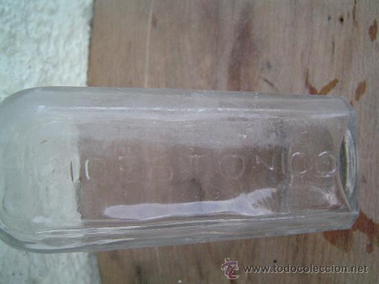 Botellas antiguas: BOTELLA DIGESTONICO RELIEVE - Foto 2